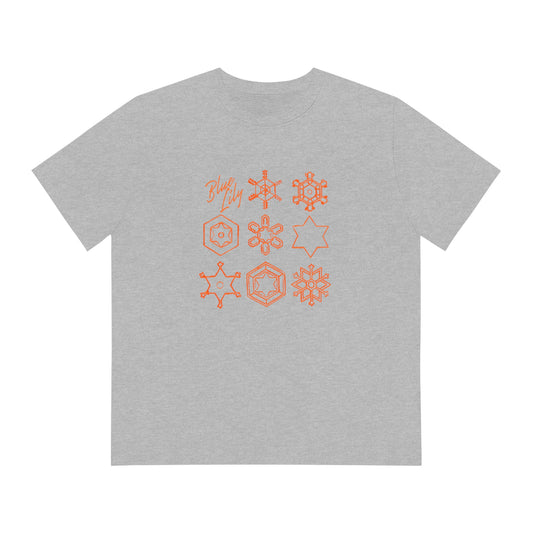 TBLF X  SNOW CRYSTALS TEE-SHIRT