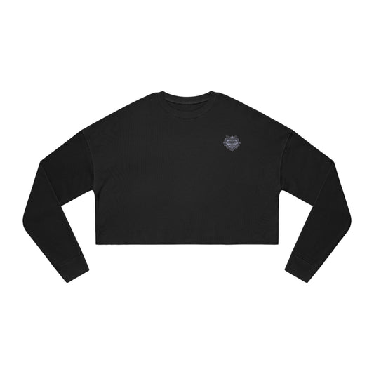 BOLD QU HEAD CROPPED SWEATSHIRT