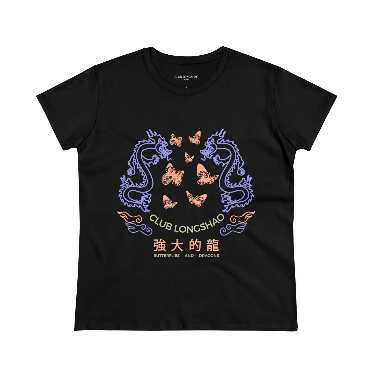 BUTTERFLIES AND DRAGONS TEE-SHIRT 003