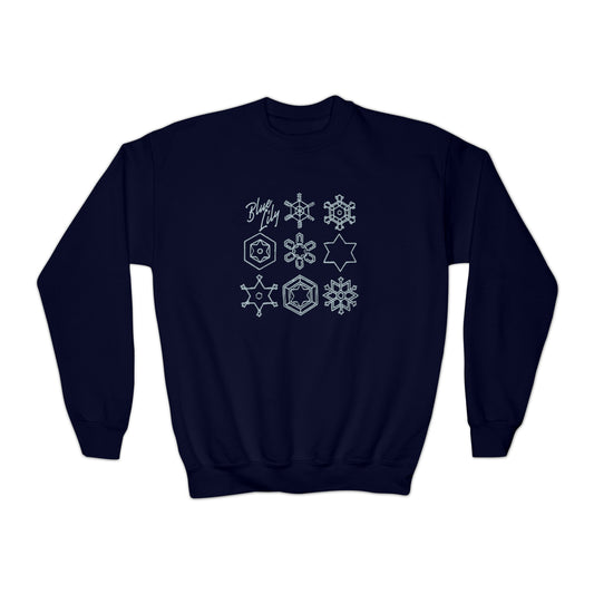 TBLF SNOW CRYSTALS SWEATSHIRT